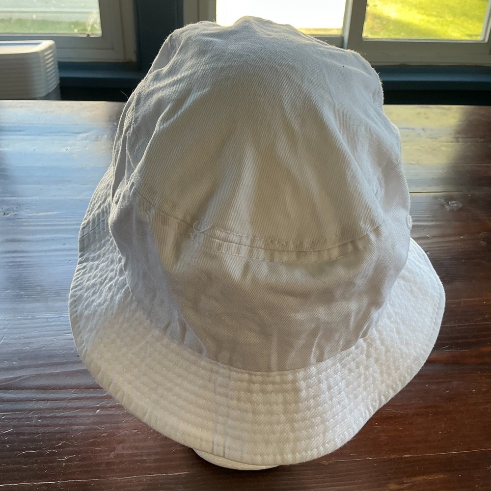 Niagara Falls Bucket Hat Womens White Canvas Sportsman Wide Brim Sun Protection - Picture 3 of 7